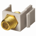 JEM ACCESSORIES, INC. RG6 Wall Plate Cable Connector Jack Insert
