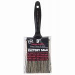 WOOSTER BRUSH Factory Sale Gray Bristle Paint Brush, 3-In.