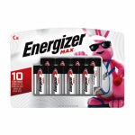 ENERGIZER MAX C Cell Alkaline Batteries, 8 Pack