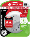 ADEMCO INC. Hardwired Smoke & Carbon Monoxide Alarm, 10-Year Battery Backup HARDWARE & FARM SUPPLIES ADEMCO INC.