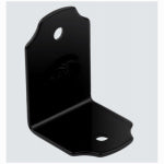 ASSA ABLOY AMERICAS RESIDENTIALI NC Hartley Collection Decorative Light Rafter Angle Tie, Black, 1-3/8 x 2 x 1-1/2 In.