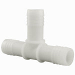 PLUMBEEZE Pipe Fitting, Nylon Insert Tee, 1 In.