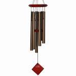 WOODSTOCK PERCUSSION Pluto Wind Chimes, 6 Bronze Tubes LAWN & GARDEN WOODSTOCK PERCUSSION