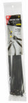 GB Gardner Bender 45-311UVBSC Cable Tie, 3 in Max Bundle Dia, Double-Lock Locking, 6/6 Nylon, Black, 11 in L, 20/BAG ELECTRICAL GB