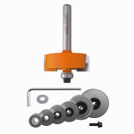 CMT USA Rabbeting Router Bit Set, 1/4 In. Shank