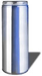 SELKIRK Selkirk 208018 Chimney Pipe, 8 in ID, 10 in OD, 18 in L, Stainless Steel PLUMBING, HEATING & VENTILATION SELKIRK