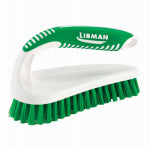 THE LIBMAN COMPANY Libman 57 Power Scrub Brush, 1 in L Trim, Pet, Green, 2-1/2 in W Brush, 6.37 in OAL, Green/White CLEANING & JANITORIAL SUPPLIES THE LIBMAN COMPANY