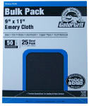 GATOR Gator 3290 Sanding Sheet, 11 in L, 9 in W, Fine, 150 Grit, Emery Abrasive, Cloth Backing PAINT GATOR