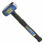 GROZ ENGINEERING TOOLS PVT LTD 4 Lb. Sledge Hammer, Steel Head, 16 In. Rubber Overlay Handle
