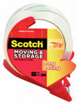 SCOTCH Scotch 3650S-RD Packaging Tape, 38.2 yd L, Clear, 1.88 in W, 2.4 mil, Polypropylene Backing PAINT SCOTCH   