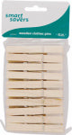 DO IT BEST SS 20PK WD Clothespins HOUSEWARES DO IT BEST
