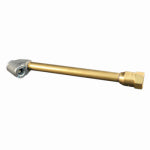 MILTON INDUSTRIES Dual Head Air Chuck, Brass, 1/4 In. FNPT TOOLS MILTON INDUSTRIES