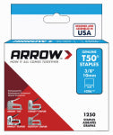 ARROW Arrow T50 Series 50624 Staple, For: T50 WA Stapler, 3/8 in W Crown, 3/8 in L Leg HARDWARE & FARM SUPPLIES ARROW