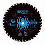 J S PRODUCTS Tarantula Fine Finish Circular Saw Blade, 40-Tooth, 8-1/4 In. TOOLS J S PRODUCTS