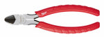 MILWAUKEE Milwaukee 48-22-6107 Diagonal Cutting Plier, 7 in OAL, 11/32 in Cutting Capacity, 1.13 in Jaw Opening, Red Handle TOOLS MILWAUKEE