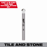 MILWAUKEE Milwaukee 48-20-8992 Drill Bit, 1/4 in Dia, 2-1/4 in OAL, 5/32 in Dia Shank, Round Shank TOOLS MILWAUKEE