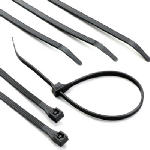 GB Gardner Bender 46-315UVB Cable Tie, Double-Lock Locking, 6/6 Nylon, Black ELECTRICAL GB   