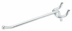 ASSA ABLOY AMERICAS RESIDENTIALI NC Pegboard/Wall Hook, Zinc, 4 In., 2-Pk.