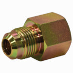 CASH ACME Eastman 65728B Gas Adapter, 1/2 in, Flare x FIP, Steel, Zinc-Plated PLUMBING, HEATING & VENTILATION CASH ACME