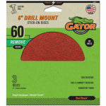 ALI INDUSTRIES Sanding Discs, Aluminum Oxide, 60-Grit, 6 In., 3-Pk.