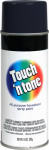 TOUCH 'N TONE Touch 'N Tone 55289830 Spray Paint, Semi-Gloss, Black, 10 oz, Can PAINT TOUCH 'N TONE