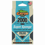 GATOR Gator 7467 Sanding Sponge, 5 in L, 3 in W, 2000 Grit, Ultra Fine, Silicon Carbide Abrasive PAINT GATOR