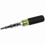 KLEIN Klein Tools 32809MAG 9-in-1 Pass Through Multi-Nut Driver, 1/4, 3/16, 5/16, 11/32, 3/8, 7/16, 9/16, 1/2, 3/4 in Drive TOOLS KLEIN