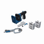 KREG Kreg KPHJ520PRO Pocket Hole Jig, 1/2 to 1-1/2 in Clamping, Includes: Kreg Classic 2 in Face Clamp TOOLS KREG