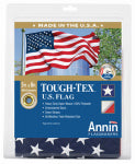 ANNIN FLAGMAKERS Tough Tex U.S. Flag, 2-Ply Polyester, 5 x 8-Ft.