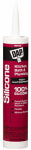 DAP GLOBAL INC Kitchen & Bath Silicone Sealant, White, 9.8-oz.