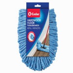 O-CEDAR O-Cedar 168112 Dual-Action Dust Mop Refill, Microfiber, Blue CLEANING & JANITORIAL SUPPLIES O-CEDAR   