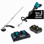 MAKITA Makita XUX01M5PT Power Head Kit with String Trimmer Attachment, Battery Included, 5 Ah, 36 V, Lithium-Ion, 3 -Speed OUTDOOR LIVING & POWER EQUIPMENT MAKITA