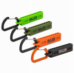 RAILER TOOLS Railer 10-Hole Bitrails in Black, Orange, Hi-Vis Green, & Camo Green with Carabiners (4-Pack) TOOLS RAILER TOOLS