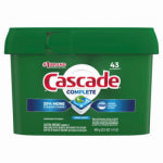 CASCADE Cascade 06070 Dishwasher Detergent Pod, 43 Count, Pouch, Liquid, Fresh CLEANING & JANITORIAL SUPPLIES CASCADE