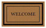 SPORTS LICENSING SOLUTIONS LLC Welcome Coir Door Mat, 24 x 36 In. HOUSEWARES SPORTS LICENSING SOLUTIONS LLC