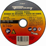FORNEY Forney 71857 Cut-Off Wheel, 4 in Dia, 0.04 in Thick, 5/8 in Arbor, 50 Grit, Coarse, Aluminum Oxide Abrasive TOOLS FORNEY