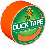 DUCK Duck 1265019 Duct Tape, 15 yd L, 1.88 in W, Vinyl Backing, Neon Orange PAINT DUCK