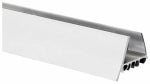 THERMWELL Door Sweep & Draft Stop, Slide-On, White, 36 In.