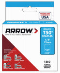 ARROW FASTENER CO LLC Staples, .5-In., 1250-Pk. HARDWARE & FARM SUPPLIES ARROW FASTENER CO LLC