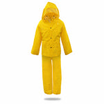SAFETY WORKS INC 3PC XL YEL Rain Suit CLOTHING, FOOTWEAR & SAFETY GEAR SAFETY WORKS INC   
