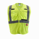 MILWAUKEE ELECTRIC TOOL CORP 2X/3X Class II YEL Vest