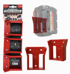 METALMARK INDUSTRIAL INC Battery Mounts Compatible with Milwaukee M18 Batteries, 6-Pk. TOOLS METALMARK INDUSTRIAL INC