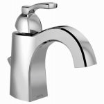 DELTA FAUCET CO Flynn Single-Handle Bathroom Faucet, Chrome PLUMBING, HEATING & VENTILATION DELTA FAUCET CO