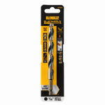 BLACK & DECKER/DEWALT Black & Gold HSS Drill Bit, 1/4 In. Hex Shank, Impact Ready, 7/16 In.