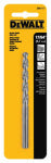 DEWALT DEWALT DW1117 Jobber Drill Bit, 17/64 in Dia, 4-1/8 in OAL, Parabolic Flute, 17/64 in Dia Shank, Round Shank TOOLS DEWALT