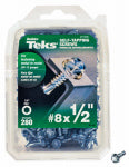 ITW BRANDS Drill Point Screws, Self-Tapping, Hex Washer Head, #8 x 1/2 In., 280-Pk.