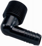ORBIT Orbit 94360 Elbow, 3/4 x 1/2 in Connection, MNPT x Barb, Plastic LAWN & GARDEN ORBIT
