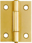 ASSA ABLOY AMERICAS RESIDENTIALI NC 2-Pk., 2 In. Dull Brass Narrow Hinges HARDWARE & FARM SUPPLIES ASSA ABLOY AMERICAS RESIDENTIALI NC