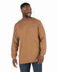 BERNE APPAREL LG BRN LS LW T-Shirt CLOTHING, FOOTWEAR & SAFETY GEAR BERNE APPAREL