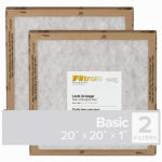 3M COMPANY 20x20 x 1 In. Flat Panel Air Filter, 2-Pk. PLUMBING, HEATING & VENTILATION 3M COMPANY